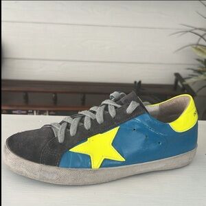 GOLDEN GOOSE Leather skateboard Sneakers